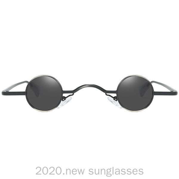 

retro small round sunglasses women brand designer black sun glasses for ladies alloy quality sunglasses female fml, White;black