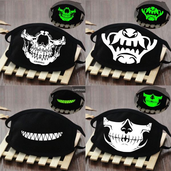 

florals print funny face mask reusable cartoon print cubrebocas color rosa ultraviolet proof washable running riding bike garden2010#900, Black