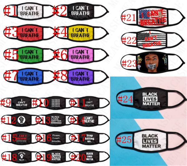 

i can't breathe 3d print designer face mask sunproof cycling mouth-muffle cover men women dustproof ice silk kids face cover d7702, Blue