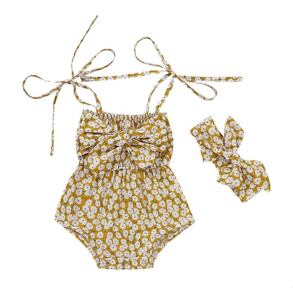 

новорожденные ребёнки цветочного romper комбинезон 2pcs нижнее одежда, Blue