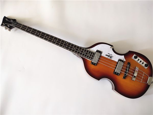 

hofner icon series vintage sunburst violin bass electric guitar 4 strings bass