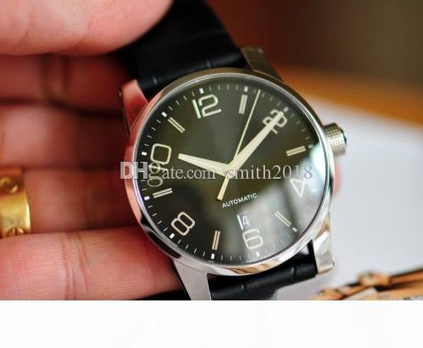 

quality man watch stainless steel casual wristwatch automatic watch male clock fashion sports new watches 01, Slivery;brown