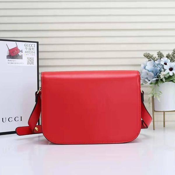 

drop ship womens leather horsebit bag luxury designer crossbody bags bolsa de hombro horsebit shoulder bag classic lady messenger bags