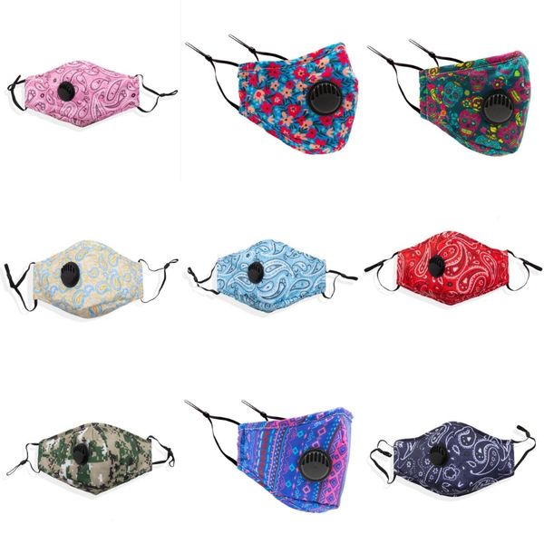 

starry sky mouth masks galaxy camouflage pattern cute cotton face mask ear loop adjustable mouth er designer mask iia256#343, Black