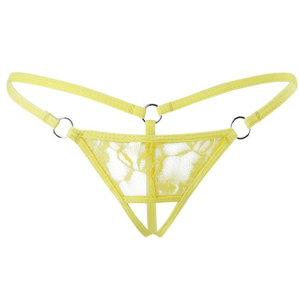 

woman open crotch panties semi see-through lace thongs crotchless g-string bikini underwear erotic thongs tangas lingerie, Black;pink
