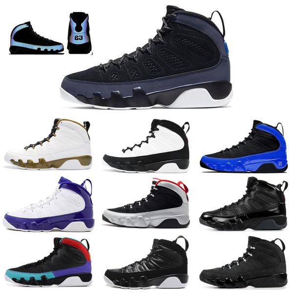 

jumpman 9 9s men basketball shoes gym red racer blue dream it do it black white anthracite unc mens trainers fashion sports sneakers