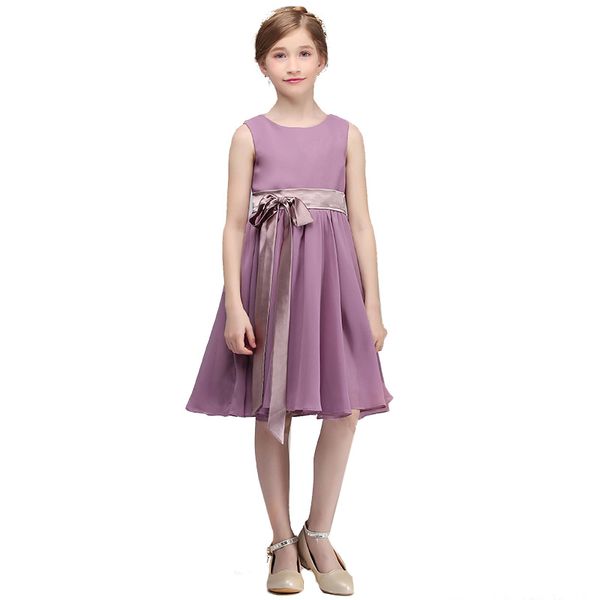 

Princess Keen Length Flower Girl Dresses 2020 Applique Girls Pageant Dress First Communion Dresses Party Gown Plus Size