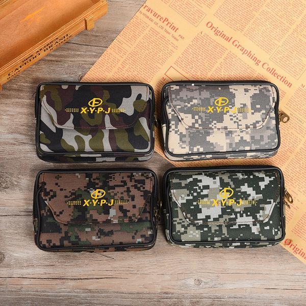

men's mobile phone casual belt running mobile phone bag multi-function horizontal running bag