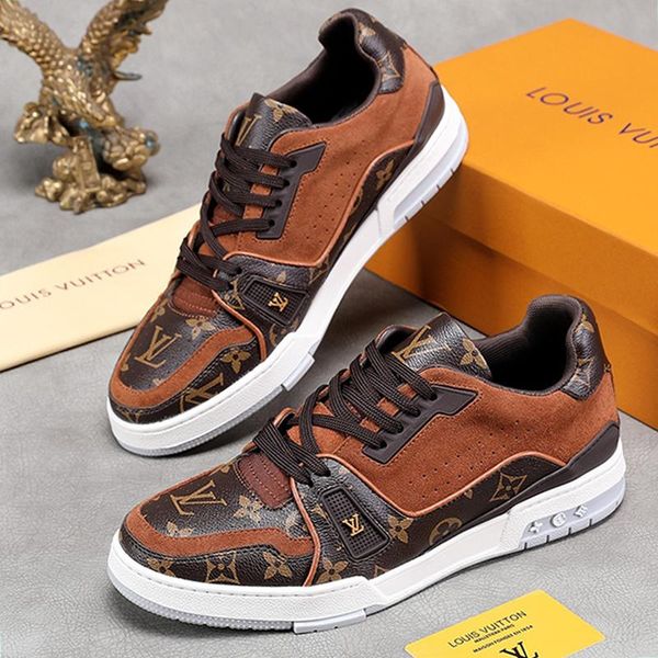 

mens shoes trainer sneaker chaussures pour hommes fashion platform flat sneakers men shoes casual style l366 fashion sneakers sale with box, Black