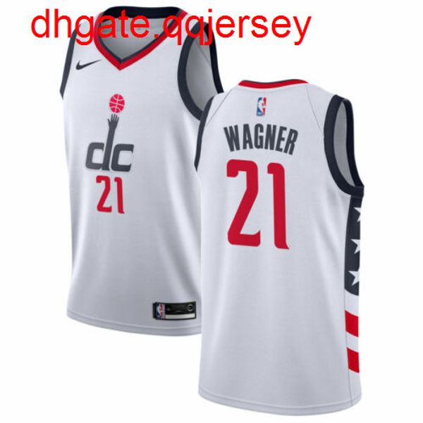 

moritz wagner #21 men's jersey vest stitched basketball jerseys, Gray