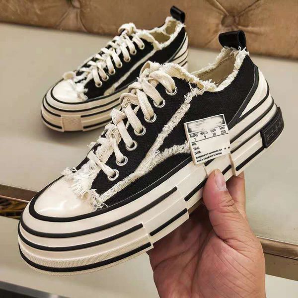 

новые мужские и женские ботинки холстины ботинки отдыха в 2020 году, Black