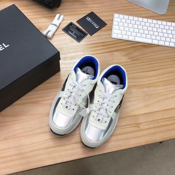 

new6 high-end ladies casual shoes fashion wild ladies sports shoes outdoor travel shoes original box packaging fast delivery, Black