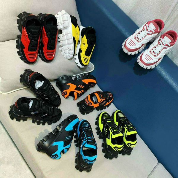 

2020 arrival mens cloudbust thunder knit sneakers luxury designer oversize sneaker light rubber sole 3d trainers womens shoes size 35-46, Black