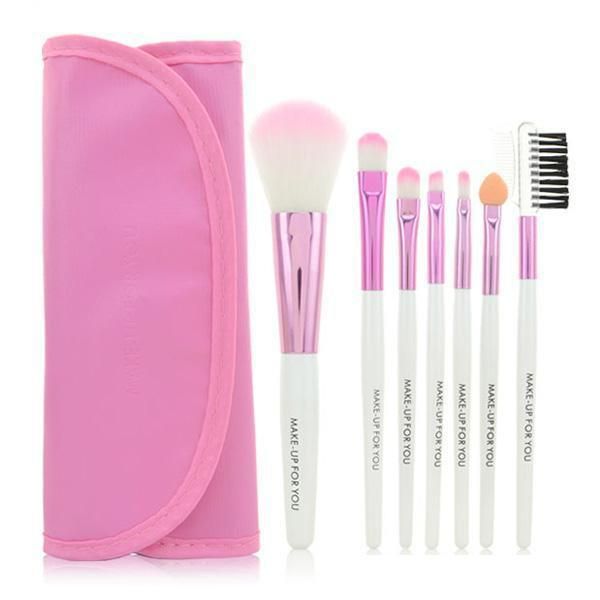 

makeup brush paintbrushes of makeup brushes set tools make-up toiletry kit wool brand make up brush set case with pu bag