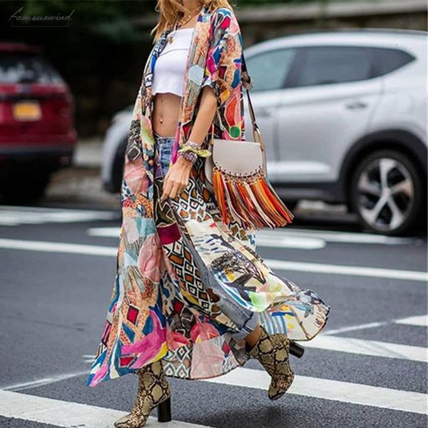 

summer beach sunscreen outwear women tankini 2020 bohemia style bikinis sets female casual chiffon bikini long swimdress, White;black