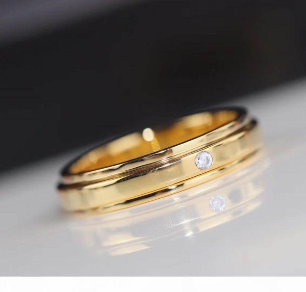 

s925 silver band ring with one pc diamond for women and man jewelry wedding gift drop shipping ps8806