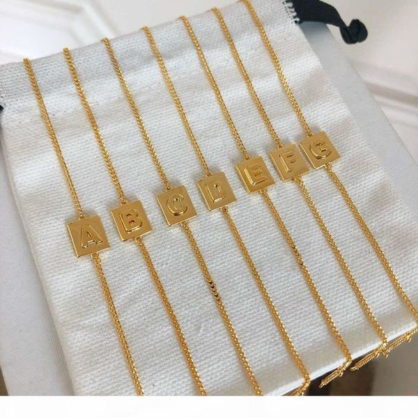 

y new simple letter fashion designer bracelet luxury designer jewelry women bracelets, Golden;silver