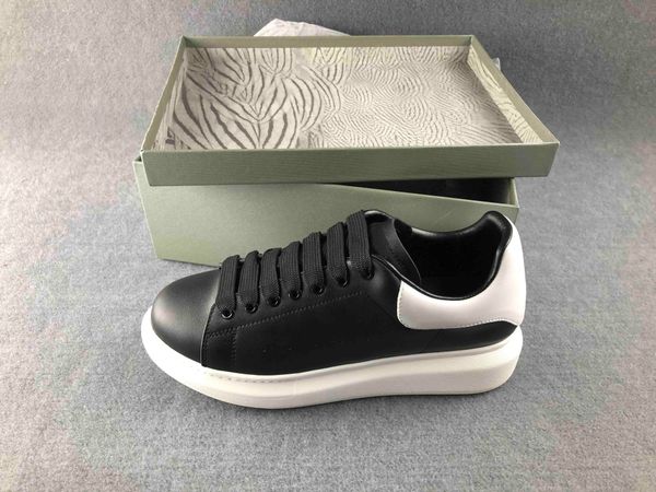 

fashion designer shoes genuine leather designer sneaker casual shoes woman man hococal lady boy girl shoe dress shoe hike shoe, Black
