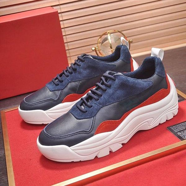 

новое прибытие мужчина "; s обуви корабль падения год сбор виноград способ комфортных коренастые тапки шнурок -до спортивная повседневные му, Black