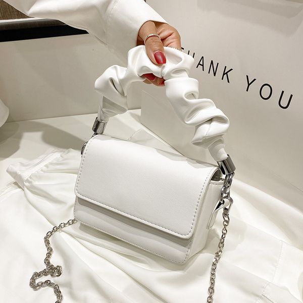 

mini pu leather tote bags for women 2020 luxury simple shoulder handbags female travel crossbody bag chain design cross body bag