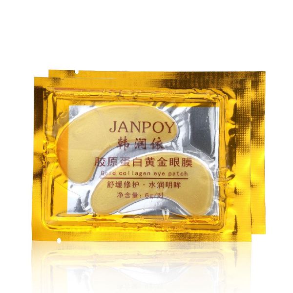 

24k gold powder anti-aging remove wrinkles and fat granules delete pouch and dark circle mascarilla skin care black face wholesale eye masks