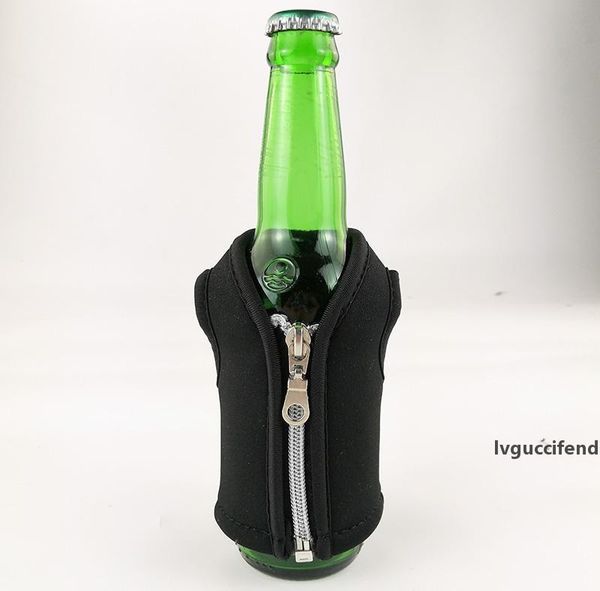 

neoprene bottle cooler beverage insulator t shirt koozies mini vest beer soda bottle holder beer cover bar party decoration