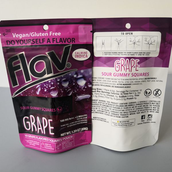

flav sour gummies bag packaging strawberry belt grape patch edible mango flavors smell proof bags gummy mylar bags small moq