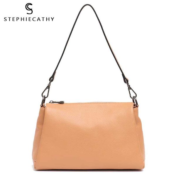 

sc fashion real leather shoulder bag for women designer handbag ladies genuine leather messenger bag chic female crossbody purse