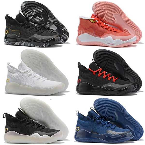 

zoom kd кевин дюрант 12 xii брус перейти dub nation 90с kid colorway elite для mens дети баскетбол обувь спортивный спорт кроссовки, Black