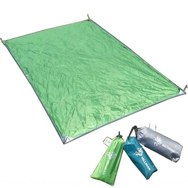 

hillman single double three-person mat cloth super light silver-coated waterproof floor mat floor cloth sky curtain