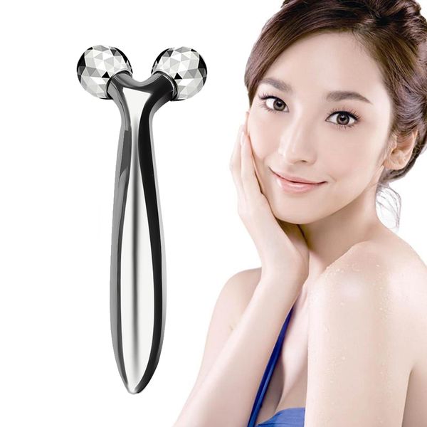 

3D Roller Massager 360 Rotate Thin Face Full Body Shape Massager Wrinkle Remover Y Shape Massager Facial Massage Tool