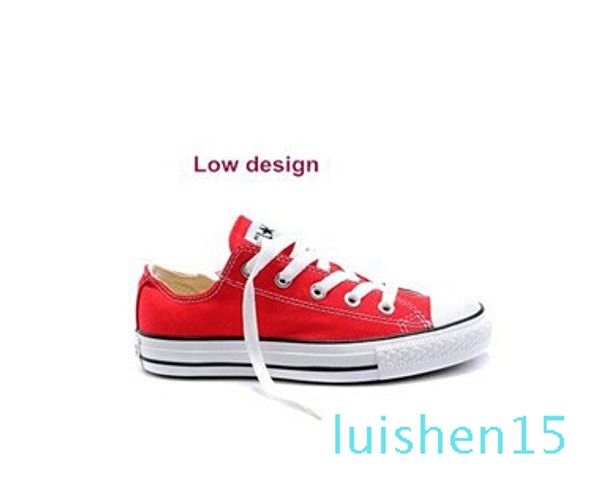 

color all size 45-45 low style sports stars chuck classic canvas shoe sneakers men's/women's canvas shoes l15, Black