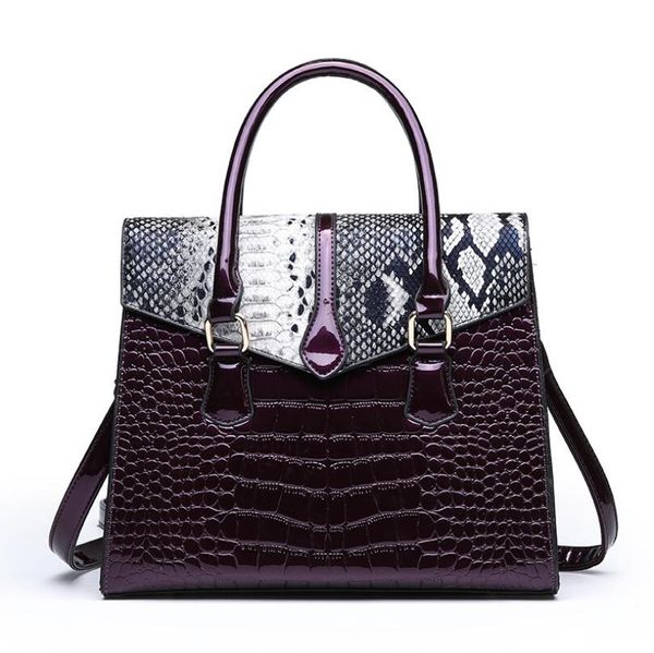 

Fashionable New Style Simple Portable Wholesale Women's Bag Fashion Lock Large Tote Commuter Handbags Boston Bag