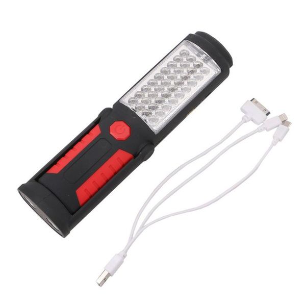 

handheld usb charging 36+5led work light led repairing emergency work lamp with magnet bottom