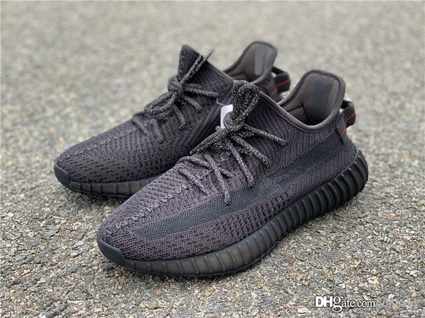 

black 3m reflective kanye west designer men women running shoes yeezreel yecheil citrin cloud white glow trainers sports sneaker