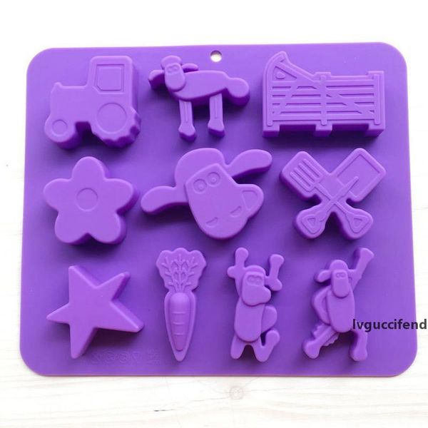 

silicone cake mold silicone the sheep chocolate mould soap moulds