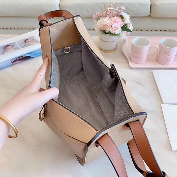 

leather women's bag with fashionable stitching luxury design shoulder bags for ladies totes bucket bag