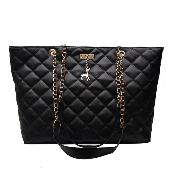 

2020 new fashion shoulder bag women handbags large capacity rhombic bag ladies casual tote female fashion hasp designer deer decor