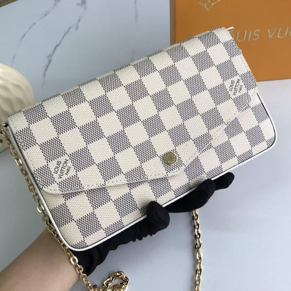 

luxury designer womens shoulder bag simple style chain plaid ladies crossbody bags phone money clutches handbag envelope new arrival