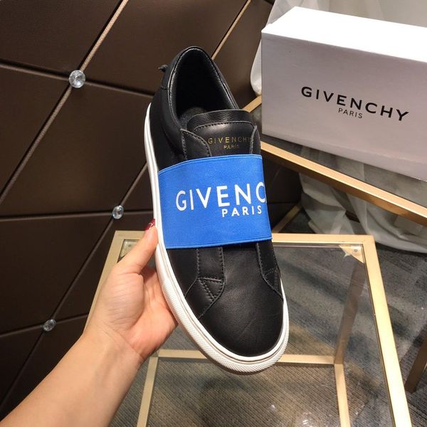

2021-2020 new high -grade leather elastic lace low -casual men 's shoes ,stylish and comfortable sneakers ,wild flat shoes ,size, Black