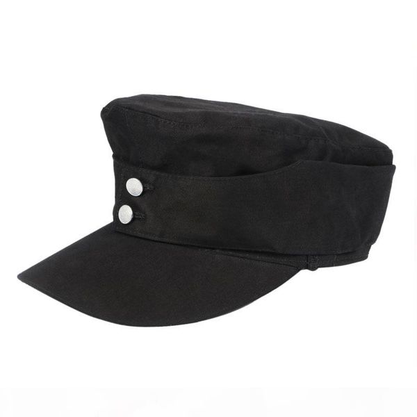 

wwii german elite em summer panzer m43 field cotton cap size  l xl, Blue;gray