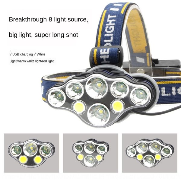 

zorro outdoor new kc series strong light multi-lamp t6led zorro headlight outdoor riding headlights night fishing headlights