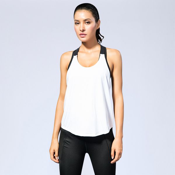 

running jerseys gym vest jogging fitness sport women summer sleeveless shirt tank quick dry letters wear, Black;blue