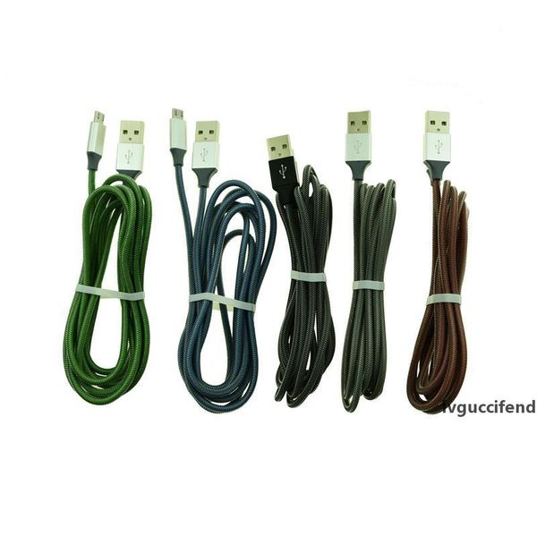 

good quality 6ft 10ft charge cords micro usb data charger cable cord for smartphone cell phone s6 s7