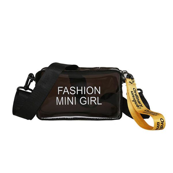 

transparent jelly purses and shoulder bag diagonal small square bag wide shoulder strap phone pouch small messenger bags a80