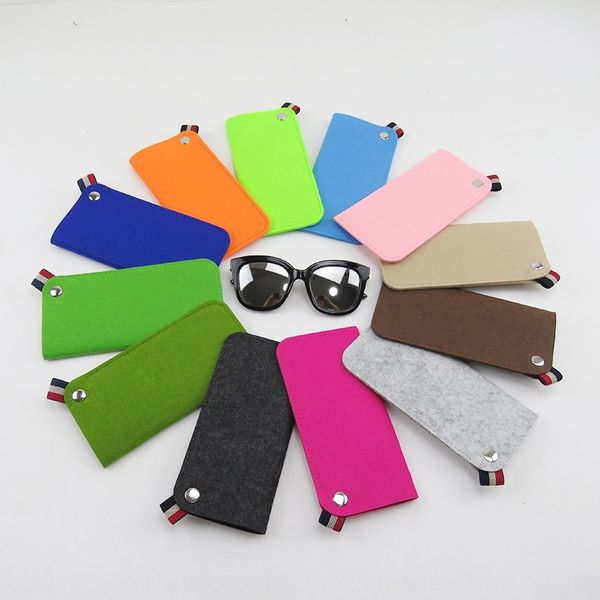 

mobile phone lens case felt glasses storage bag felt mobile phone bag glasses case printable, Blue
