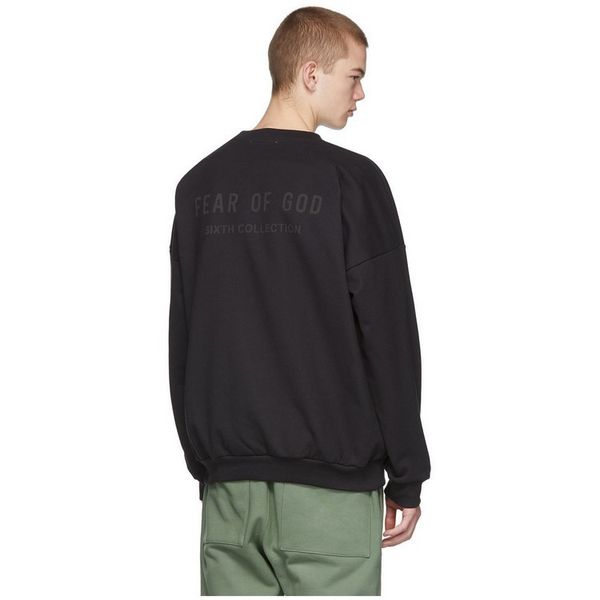 

6 th hoodie men women high-quality streetwear pullovers grey black dongguan_ss