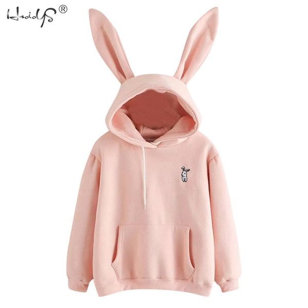 

pullovers girls long sleeve hoodies autumn spring cute women sweatshirt and hoody ladies hooded printed casual, Black