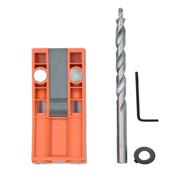 

new drill guide set woodworking hole puncher drilling inclined hole jig locator diy tool xoa88