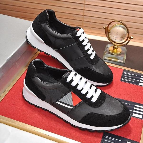 

men shoes technical fabric fashion sneakers breathable footwears trainers scarpe da uomo fashion men shoes rubber sole plus size footwears, Black
